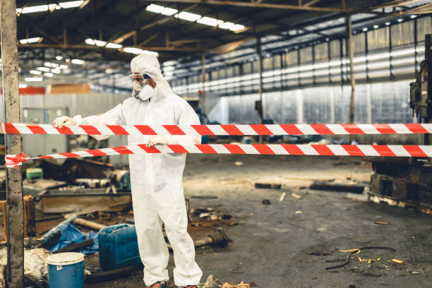 Professional Odor Removal technician working in Pleasant View, UT